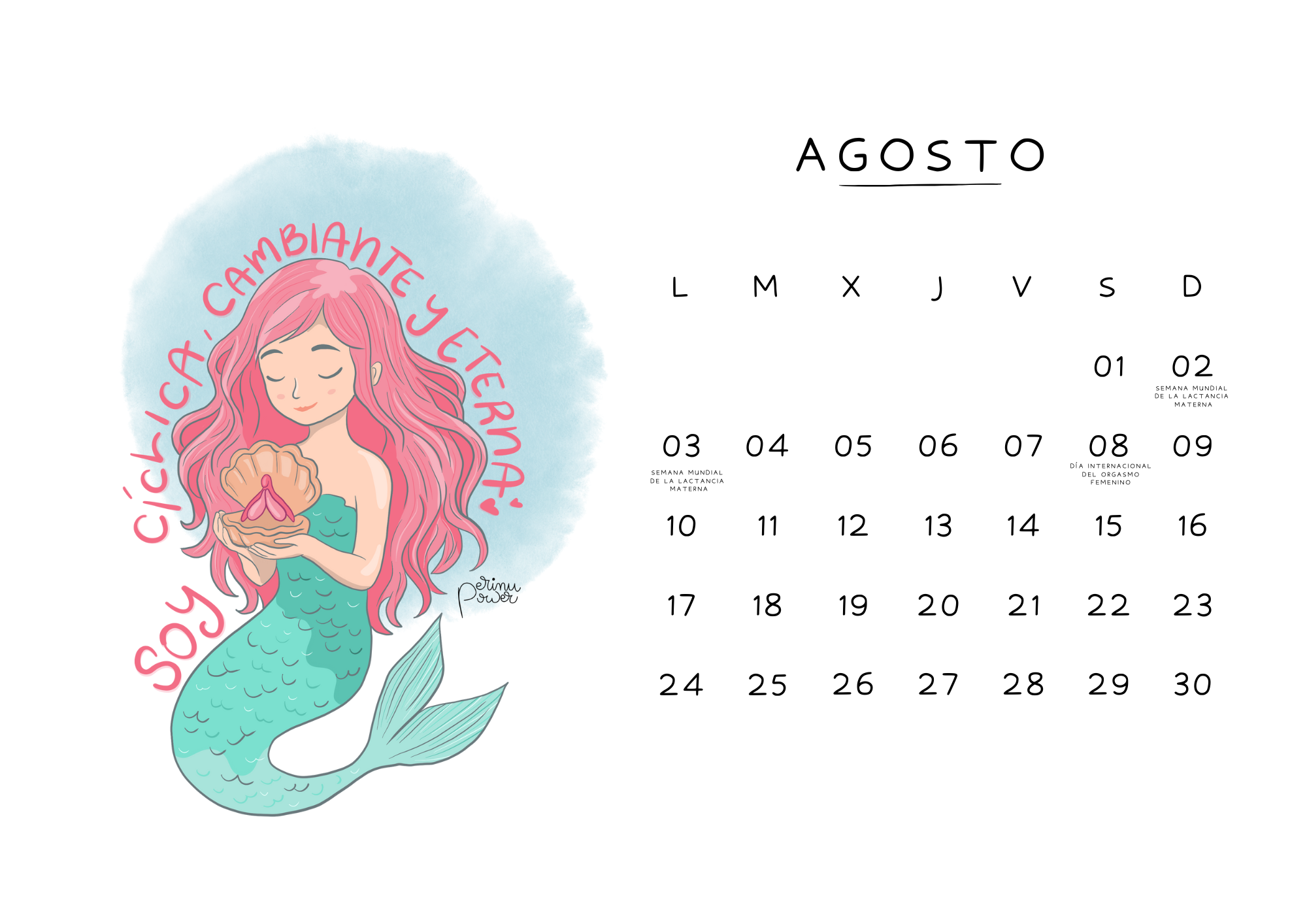 Calendario de sobremesa A5 perinu 2026 - Imagen 4